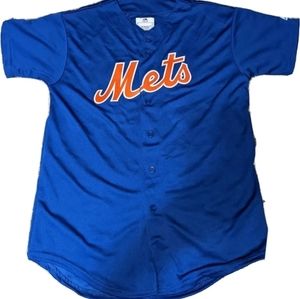 New‎ York Mets Majestic Cool Base Pro Style Youth Jersey